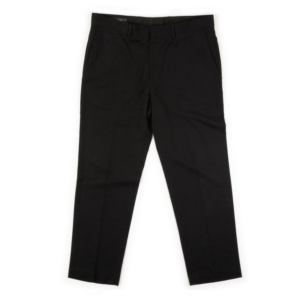 DOCKERS black lightweight flat front pants size 36x32